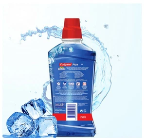 Enjuague bucal 750 ml Colgate Plax menta aliento fresco antibacteriano 2 botellas - Imagen 1 de 5
