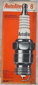 NOS Vintage Autolite 8 Pack of Spark Plugs 86 Copper Spark Plugs - Picture 1 of 3