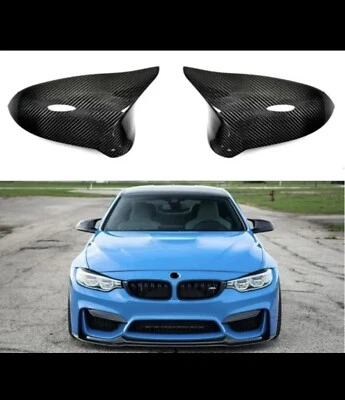 Tapacubos de fibra de carbono BMW M3 F80 M4 F82 F83 (carbono húmedo) repuesto Foto 1 de 3