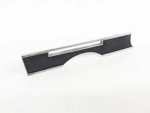 73-89 MERCEDES R107 450SL LEFT SIDE DASH VENT CONTROL TRIM BLACK OEM - Picture 1 of 3