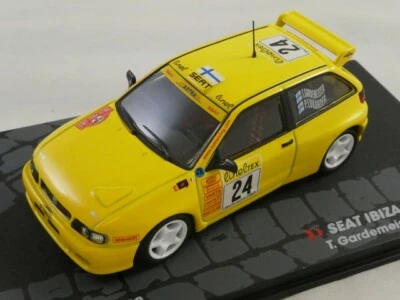 Altaya Seat Ibiza GTI Kit Car #24 Gardemeist Rally Monte Carlo 1999 1/43 LAF1290 - Immagine 1 di 2