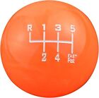 Abfer 6 Speed Shift Knob Upper Left R Gear Knobs Ball Manual Orange 