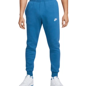 Nike Club Fleece Joggers Blue Sweat pants Bottoms Small S Tapered Leg BNWT - Bild 1 von 5