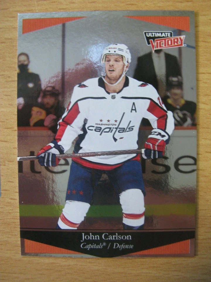 20/21 UD EXTENDED John Carlson Ultimate Victory #13 Washington Capitals - Image 1 of 1