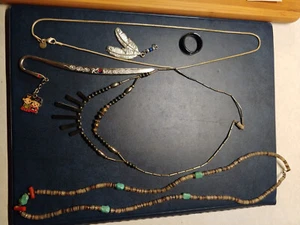 Jewelry, necklaces, earrings, watch, bracelets, rings etc. 925 silver - Picture 1 of 7