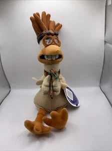 Chicken Run MAC The Brain Plush Clip On With Tags 11” - Picture 1 of 15
