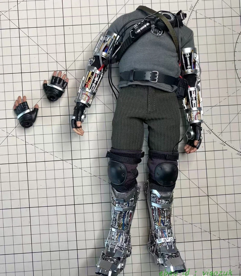 Hottoys HT 1/6 Iron Man Tony 1.0 Upgrade Edition Body Accessories Model Figure - Image 1 of 3