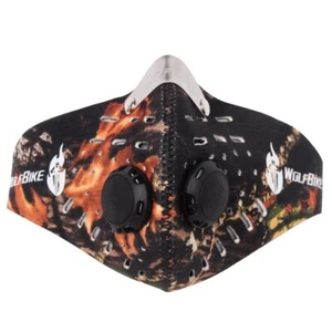 Reusable Face Mask with Filters Adjustable Sport Mask for Workout Cycling Hiking - Picture 1 of 35