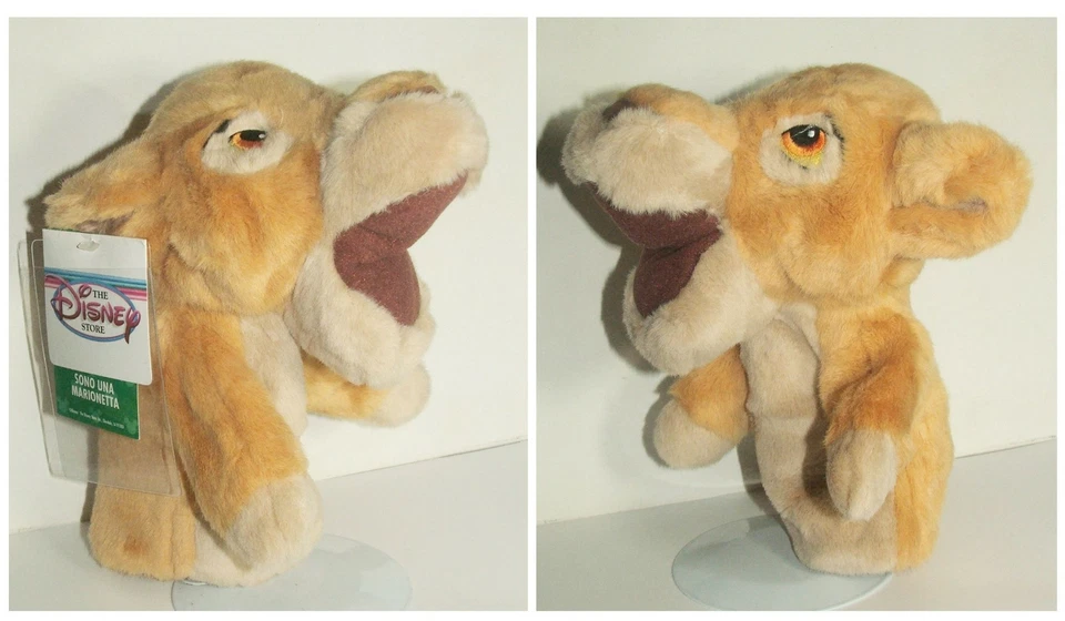 Pumbaa Plush Hand Puppet 10in The Lion King Disney Stuffed Animal