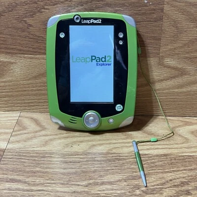Leapfrog LeapPad2 Green GLO Explorer Unisex Kids Games Learning Tablet - Image 1 of 4