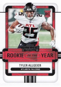 2022 Panini Contenders #ROY-TAG - Tyler Allgeier - Atlanta Falcons - Picture 1 of 2