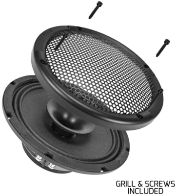 "Altavoz de rango completo PRV Audio 8CX380-4 SLIM 8"" 380 W RMS altavoz coaxial delgado 4 ohmios" Foto 1 de 4