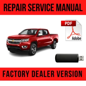 Chevrolet Colorado 2015-2022 Factory Repair Manual USB chevy - Picture 1 of 1