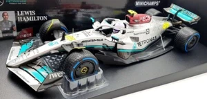 Minichamps 1/18 Scale 110 220744 F1 Mercedes AMG W13 E 2022 Monaco Hamilton #44 - Picture 1 of 5