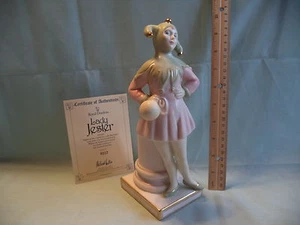 Figura Royal Doulton Dama Bufón HN 3924 Edición Limitada 950 Certificado de Autenticidad - Imagen 1 de 3