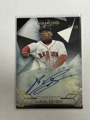 Rafael Devers 2020 Topps Diamond Icons Auto /10 #AC-RDE Red Sox Giants - Image 1 of 2