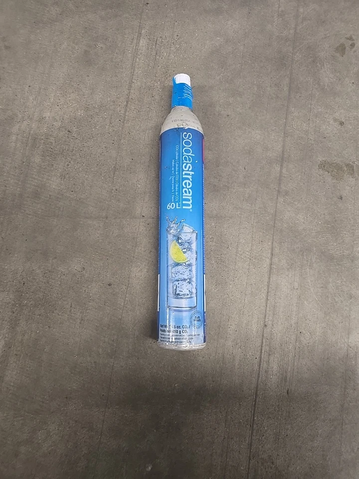 Sealed Full SodaStream Blue CO2 Cylinder Carbonator - 14.5 oz. Makes Up To 60L - Image 1 of 1