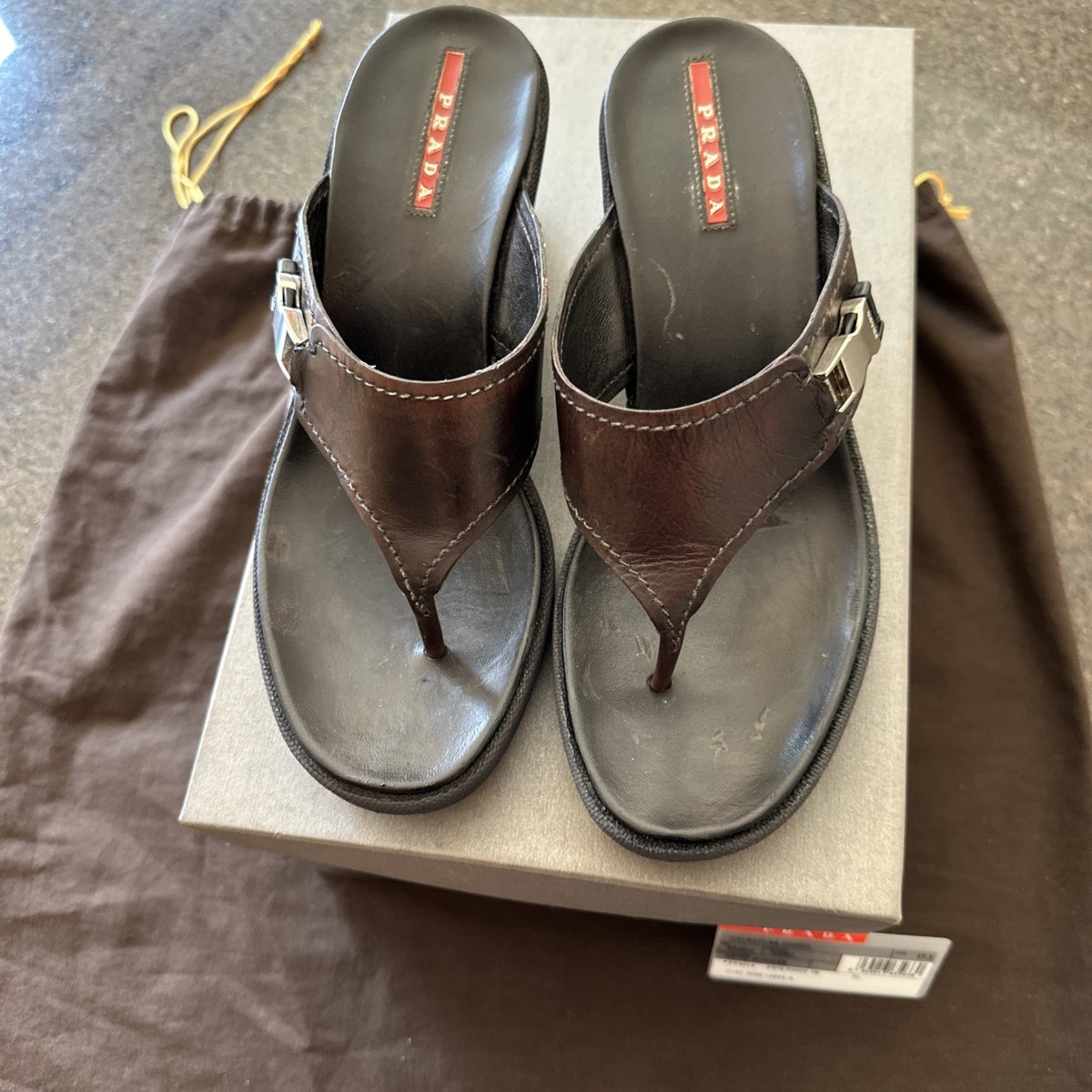 PRADA Brown Sandals for Women for sale | eBay