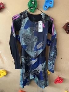 Adidas Hombre Traje de Velocidad Talla Pequeña Adizero Manga Larga Correr Azul Prime HN8039 - Imagen 1 de 7