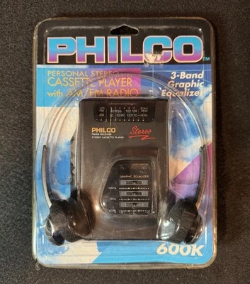 REPRODUCTOR DE CASETE RADIO AM FM MODELO PHILCO 600K Nuevo Stock Antiguo Foto 1 de 2