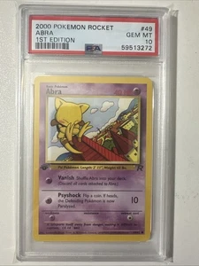 Pokemon 1° Edizione Abra 49/82 Team Rocket - Foto 1 di 2