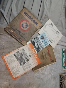 1955 HUDSON MECHANICAL SHOP MANUAL + Service Merchandiser + Misc - Picture 1 of 6