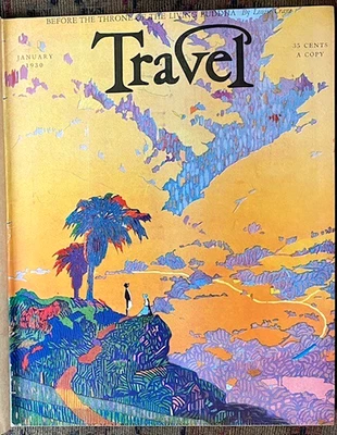 TRAVEL MAGAZINE 1930 (JAN-DEC) HARDBOUND 11 VOLUMES - Image 1 of 4