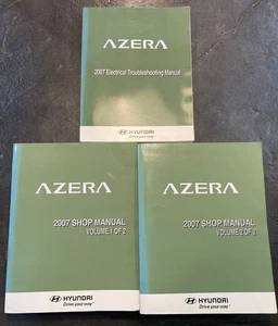 2007 Hyundai Azera Shop Service Repair Manual Set 3 Books Including Electrical - Bild 1 von 6