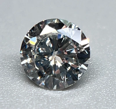 GIA CERTIFIED Genuine Round Brilliant .39 CT SI2 I Natural Earth Mined Diamond - Image 1 of 4