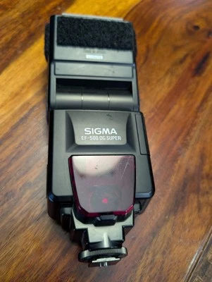 SIGMA EF-500 DG Super Flash For Parts Only - Image 1 of 3