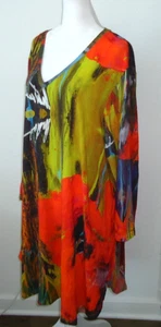 Vestido top floral multicolor para mujer UbU talla grande-3X - Imagen 1 de 14