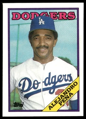 1988 Topps Alejandro Pena Los Angeles Dodgers #277 - Image 1 of 2