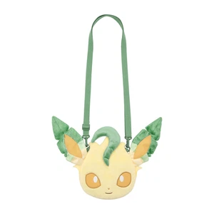 Pokemon Center Original Eevee Collection Leafeon Face Pouch Japan Exclusive - Picture 1 of 4