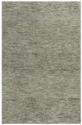 7x10 Rizzy Rugs Gray Striped Lines Bars Area Rug BKS102 - Aprx 7' 6" x 9' 6" - Image 1 of 2
