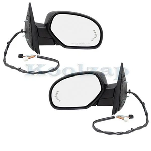 For 07-14 Escalade/Tahoe/Yukon Rear View Mirror Power Heat Signal Lamp Set Pair - Picture 1 of 7