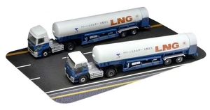 The Truck/Trailer Collection Tokyo Gas LNG Trailer Set of 2 Diorama Supplies 323 - Picture 1 of 3