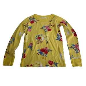 Hanna Andersson 110 US 5 DISNEY Belle Beauty and Beast Pajama top long sleeve - Picture 1 of 4