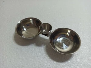 Sal pimienta cromada vintage años 80 RUSIA SOLYANKA soviética URSS - Imagen 1 de 6