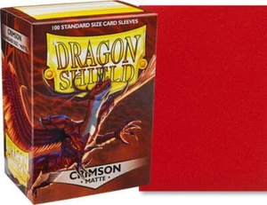 Dragon Shield Crimson Matte New - Picture 1 of 2