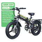DEEPOWER Electric Bicycle 2000W/1000W 48V 20Ah Foldable eBike 20