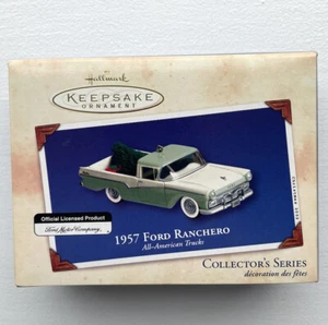 2002 Hallmark Ornament 1957 Ford Ranchero - All American Trucks Series #8 - Picture 1 of 2