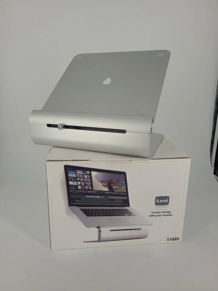 Soporte para portátil Rain Design iLevel 2 altura ajustable aluminio Foto 1 de 4