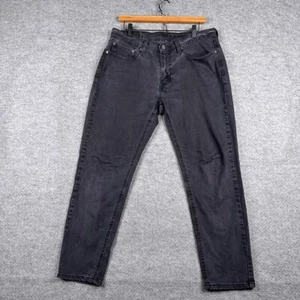 Levis 531 Jeans Mens 33x30 (33x28) Black Denim Slim Stretch Grunge Preppy Y2K - Picture 1 of 9