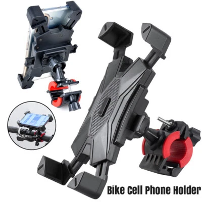 Supporto staffa porta cellulare bicicletta per manubrio moto scooter bici - Immagine 1 di 4