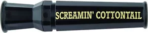 Quaker Boy 62625 Screamin'Cottontail Predator Call Compact, Black - Picture 1 of 1
