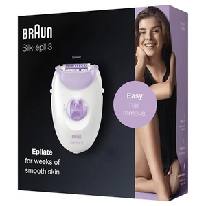 New Braun Silk-épil 3-170, Epilator women, Wet & Dry Shaver & Trimmer- Free Ship - Picture 1 of 8