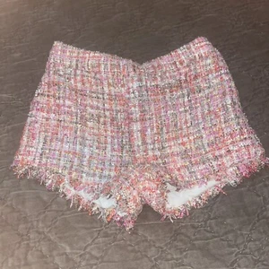 Forever Girls Pink Woven Shorts 9/10 - Picture 1 of 7
