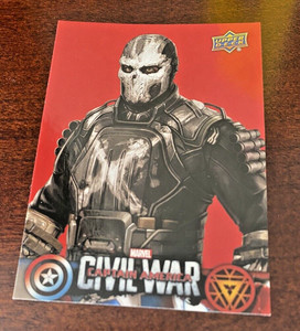 2016 Upper Deck Captain America Civil War Brock Rumlow #CW12