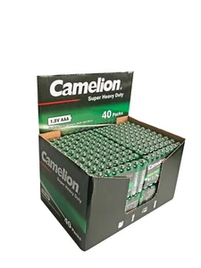 320 x Camelion R03 AAA Micro Batterie Super Heavy Duty 1,5V Zink Kohle 40x 8ter
