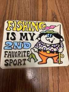 1970s MIND TICKLER Plastic Wall signs CARD mail funny OLD BAR mancave 3D Used - Picture 1 of 7